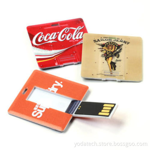 Flip-mini square promotion USB